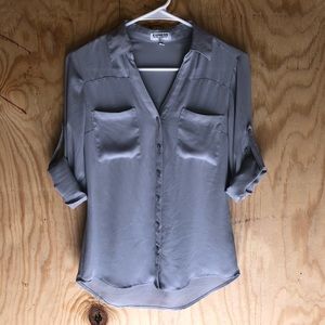EXPRESS portfolio shirt | petite, slim fit (XS)